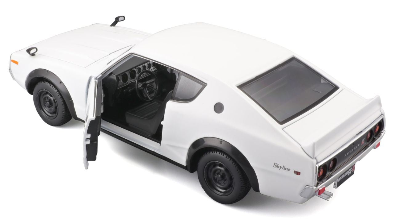 Nissan Skyline 2000 GT-R 1973 (KPGC110) 1/24 weiss - RCXX - RC Racing Shop | RC Models | Tuning & Spare Parts for Professionals