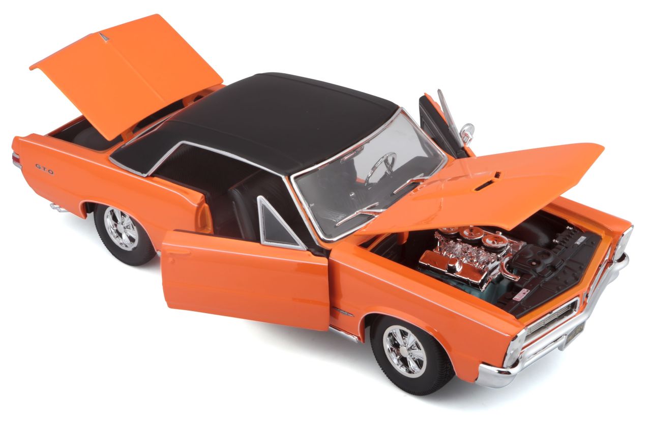 Pontiac GTO Hurst Edition 1965 orange 1/18 - RCXX - RC Racing Shop | RC Models | Tuning & Spare Parts for Professionals