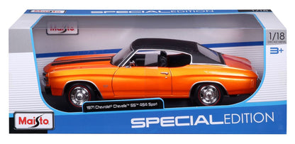 Chevrolet Chevelle Sportcoupé 1971 orange 1/18 - RCXX - RC Racing Shop | RC Models | Tuning & Spare Parts for Professionals