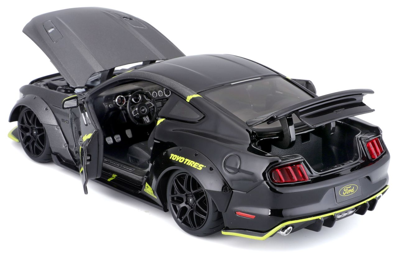 Ford Mustang GT 2015 1/18 schwarz - RCXX - RC Racing Shop | RC Models | Tuning & Spare Parts for Professionals