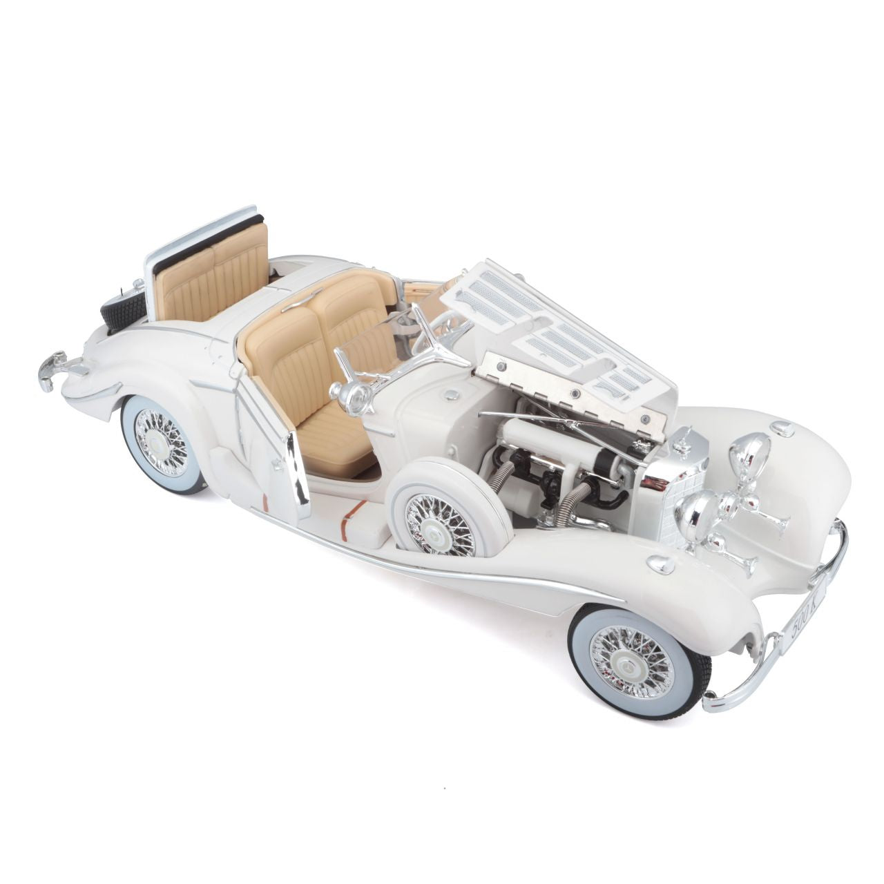 Mercedes Benz 500K Maharadscha 1936 1/18 weiss - RCXX - RC Racing Shop | RC Models | Tuning & Spare Parts for Professionals