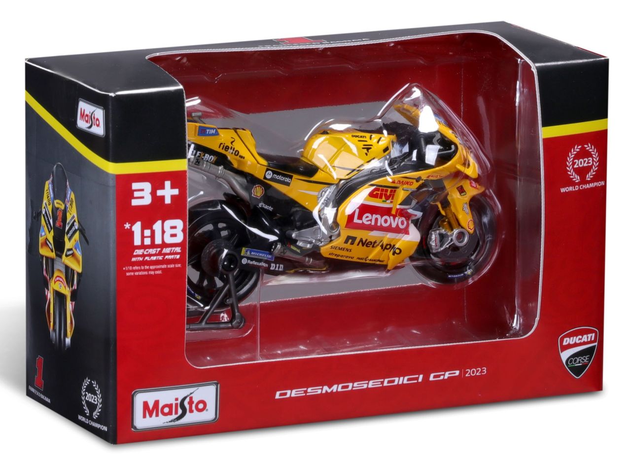 MotoGP 1/18 Ducati Lenovo #1 Bagnaia 2023 - RCXX - RC Racing Shop | RC Models | Tuning & Spare Parts for Professionals