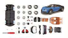 Kit 1/24 Bugatti Chiron blau - RCXX - RC Racing Shop | RC Models | Tuning & Spare Parts for Professionals