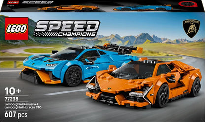 Lamborghini Revuelto und Huracán STO Lego Speed Champions - 77238