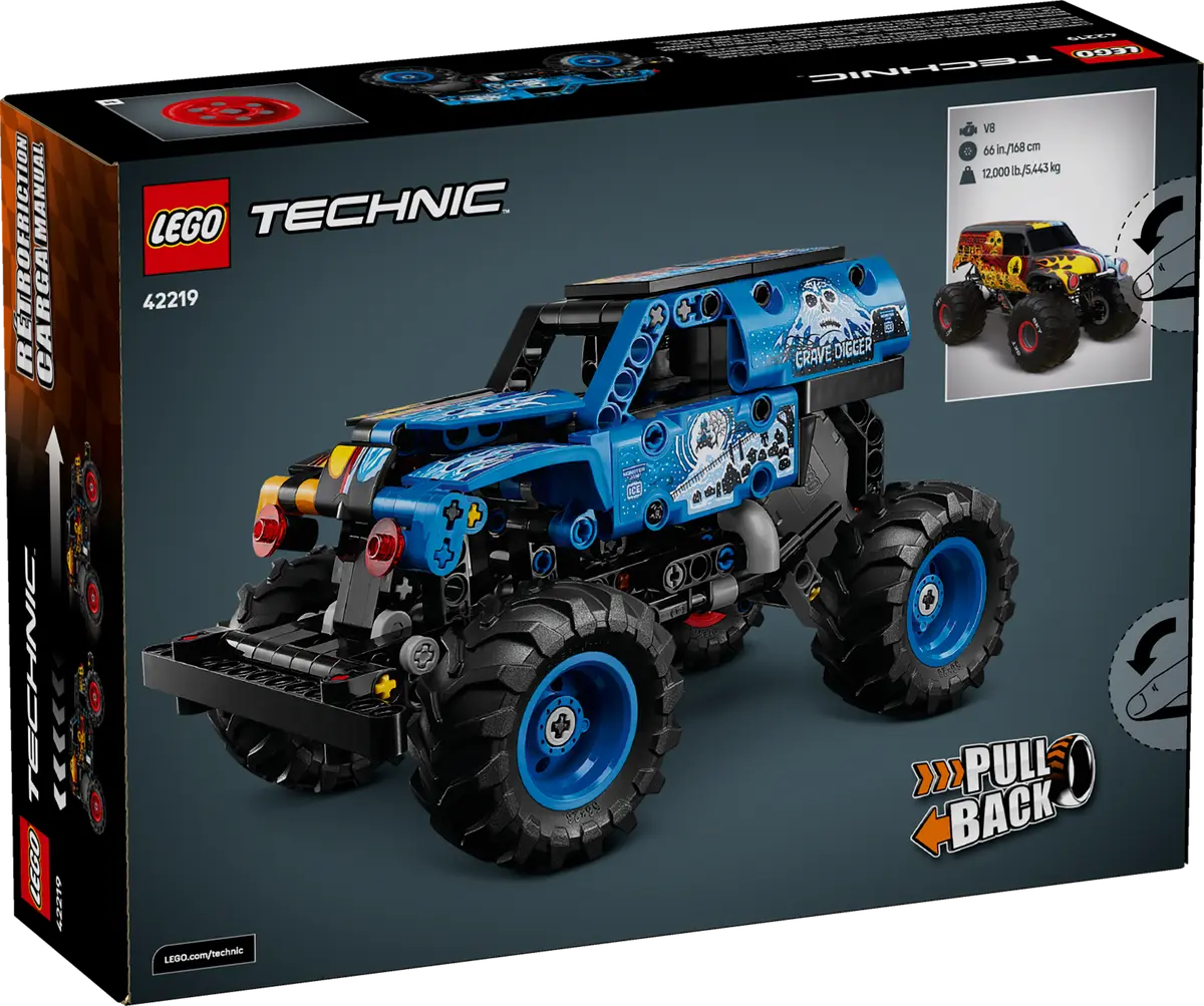 LEGO Technic Monster Jam - Grave Digger Fire and Ice - 42219