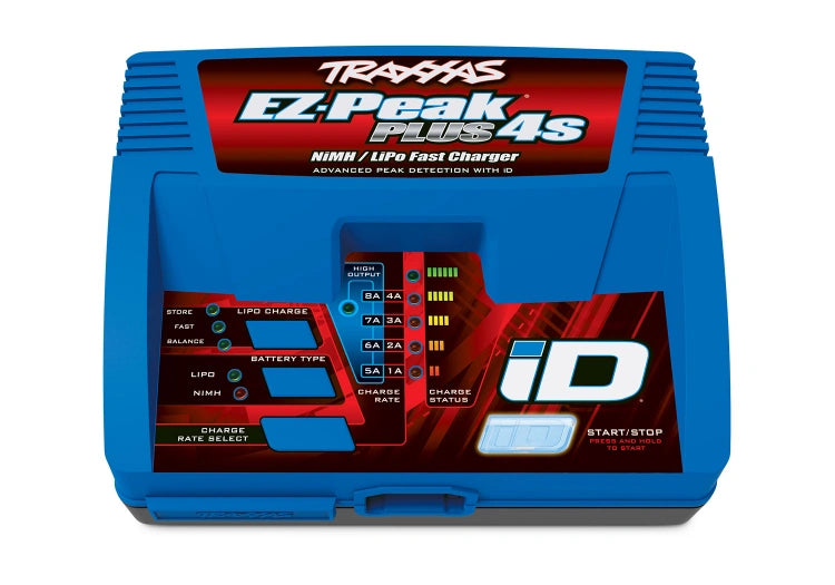 Traxxas 4S LiPo Akku & EZ-Peak Plus 4s Ladegerät Set (mit iD® System) - 2998G - RCXX - RC Racing Shop | RC Models | Tuning & Spare Parts for Professionals