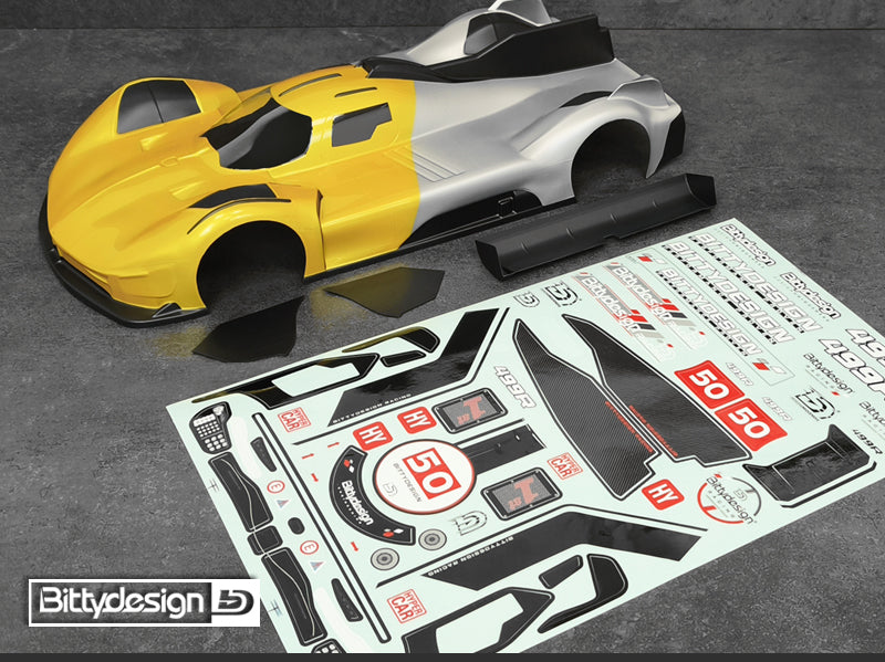 Bittydesign 499R 1/10 LMH Body – 190 mm – BDLMH-190499R