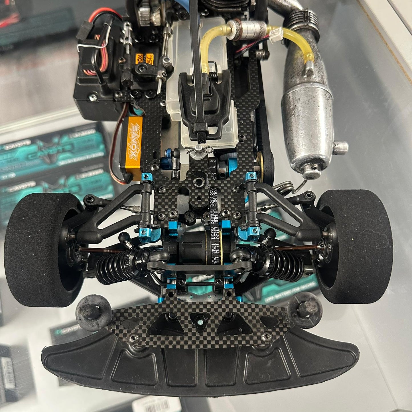 PRE OWNED Shepherd Velox V10 + Mephisto .21 Engine - Complete