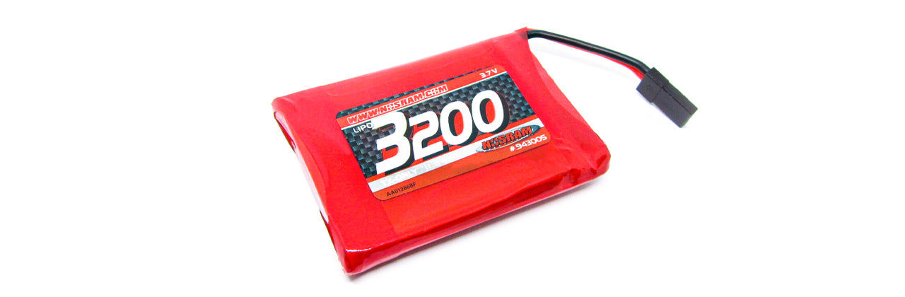 Nosram Sender LiPo Akku für SANWA MT-44 / MT-5 - 3.7V - 3200mAh - 943005 - RCXX - RC Racing Shop | RC Models | Tuning & Spare Parts for Professionals