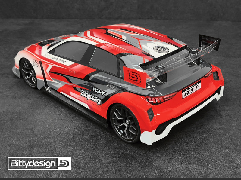 Bittydesign A3-F 1/10 FWD Body – 190 mm – BDFWD-190A3F
