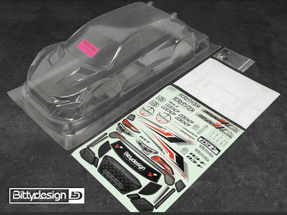 Bittydesign A3-F 1/10 FWD Body – 190 mm – BDFWD-190A3F