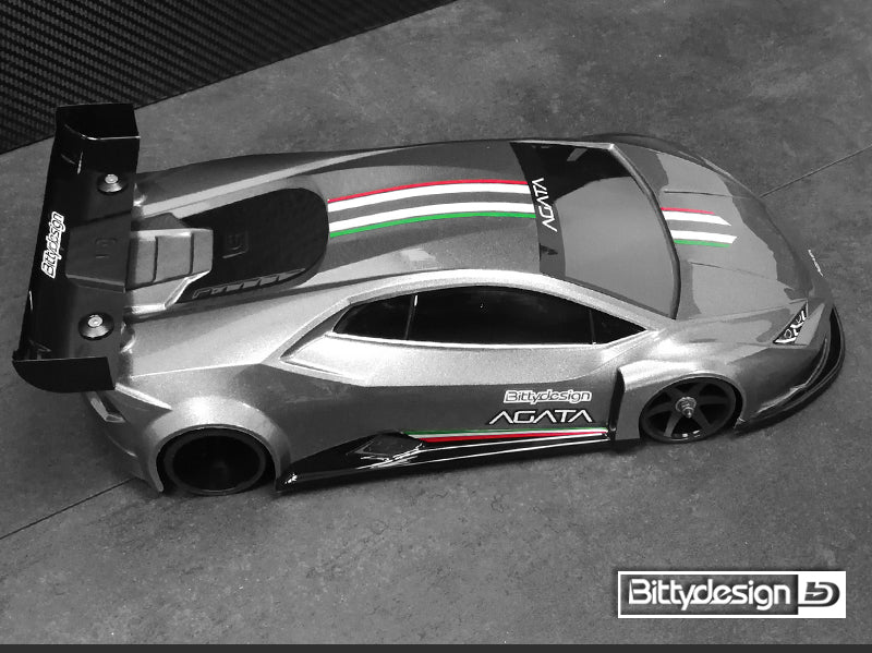Bittydesign AGATA 1/12 GT Body - BDGT12-AGT