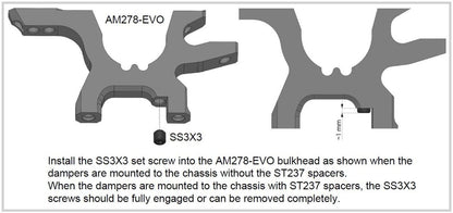 Awesomatix A800R Bulkhead - AM278-EVO - RCXX - RC Racing Shop | RC Models | Tuning & Spare Parts for Professionals