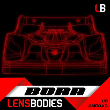 Lens Bodies - 1/8 ONROAD BODY BORA LIGHT WEIGHT - Pre Cut Infinity- BRA-L-INFINITY (1) - RCXX - rc racing for professionals