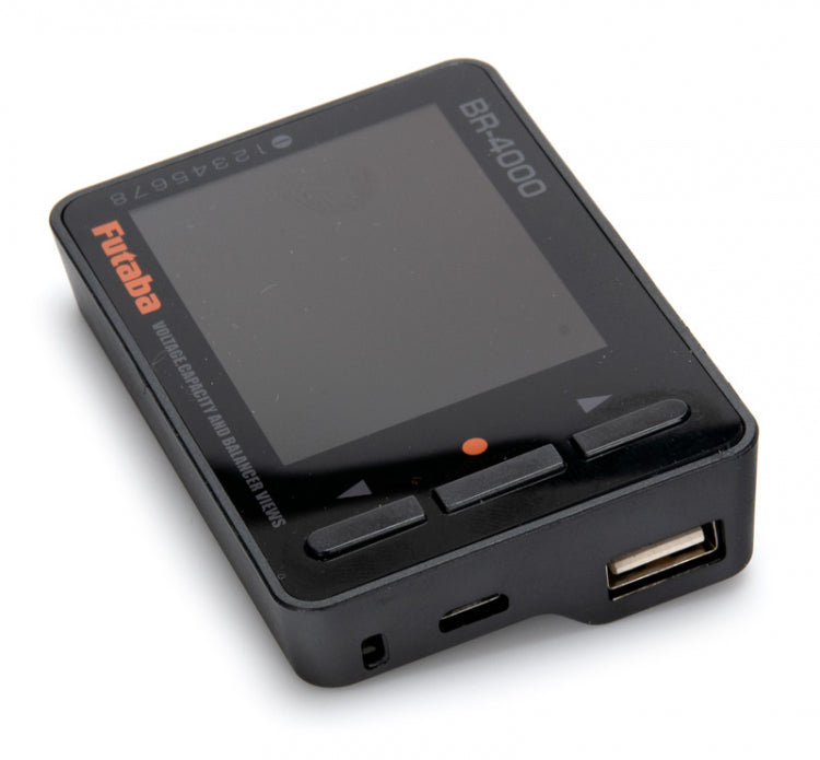 Futaba Battery Checker BR-4000 LiPo, LiFe, LiIon, NiMH - - RCXX - RC Racing Shop | RC Models | Tuning & Spare Parts for Professionals
