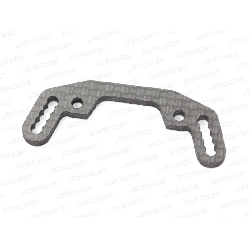 Infinity REAR UPPER SUSPENSION PLATE (SLANT/CARBON) (1) G159 - RCXX - rc racing for professionals