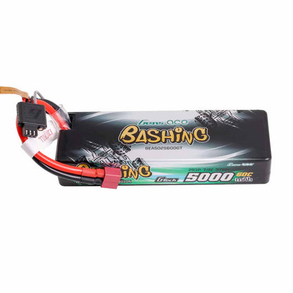 GensAce Bashing LiPo 2S 7.4V-5000-60C (Deans) 136x48x25mm 250g G-Tech