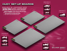 Hudy Setup Board Lightweight SILVER for 1/12 & 1/10 Onroad 289x393mm - H108302 - RCXX - rc racing for professionals