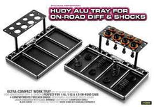 Hudy Aluminium Tray for Onroad Diff & Shocks - H109800 - RCXX - rc racing for professionals
