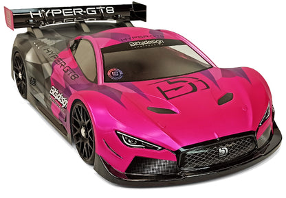 Bittydesign HYPER-GT8 1/8 GT Body - 325mm - BDGT8-HYP