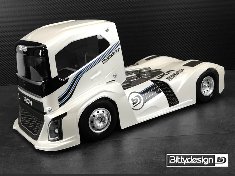 Bittydesign IRON 1/10 190mm Truck Clear Body Shell