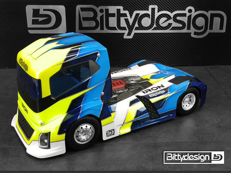 Bittydesign IRON 1/10 190mm Truck Clear Body Shell
