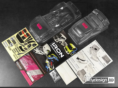 Bittydesign IRON 1/10 190mm Truck Clear Body Shell