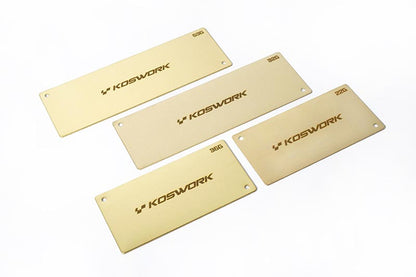 Koswork battery weight Shorty 94x46x1.0mm - 36g - KOS04222