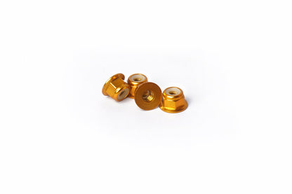 Koswork wheel nut M4 Nylstop Gold Koswork (4) Optima Series - KOS04309