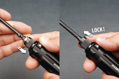 H1 Quick Release 1/4″ Drive Hex Driver Handle - KOS13210-H1