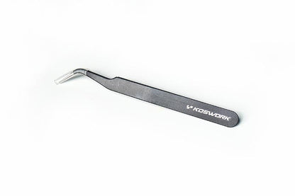 Bent Tweezers 1.5 mm Thick Version – Precision tweezers for small parts