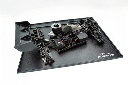 Montageplatte Koswork 550x450mm - Schwarz