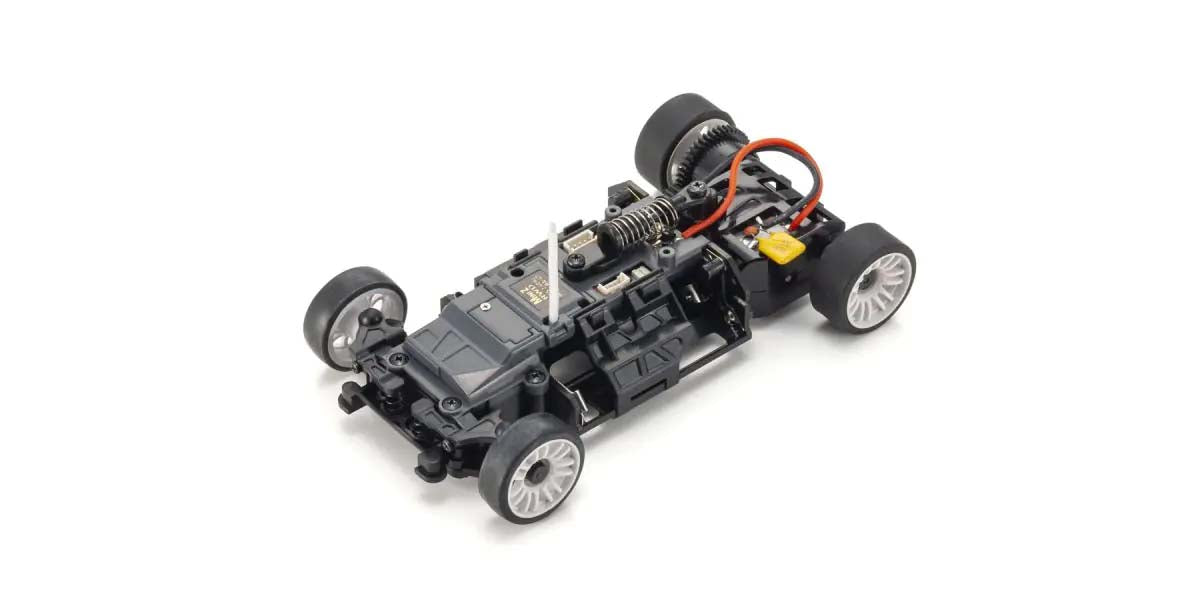 Kyosho Mini-Z MR04 RWD Corvette C8-R Gun Metal/White (W-MM/KT531P)