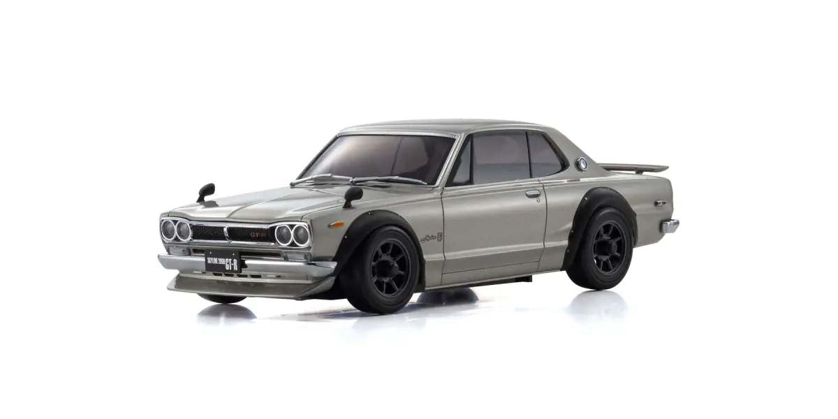 Kyosho Mini-Z MR04 RWD Skyline 2000GT-R KPGC10 Silver (N-MM2/KT531P)