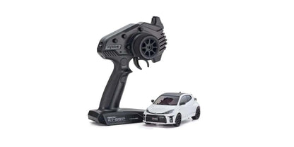 Kyosho Mini-Z MR04 RWD Toyota Yaris White (N-HM/KT531P) w/Gyro & LED