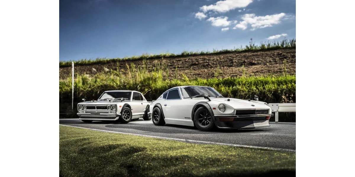 Kyosho Fazer FZ02 Datsun 240Z 1971 Tuned Ver. White 1:10 Readyset