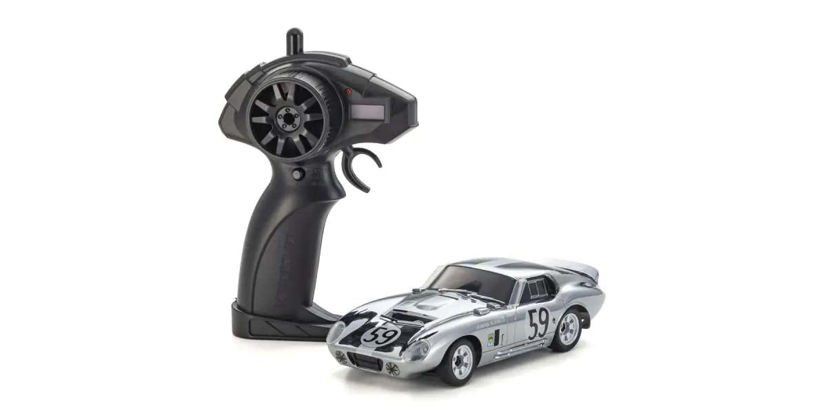 Kyosho First Mini-Z 1:28 Shelby Cobra Daytona Chrome