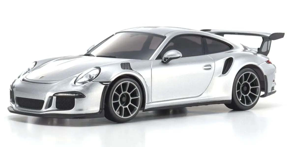 Kyosho Autoscale Mini-Z Porsche 911 GT3 RS Argent (N-RM)