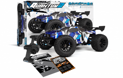 Maverick Quantum2 XT 1:10 Stadium Truck - Blau (Mit Radio, Batterie nicht enthalten) - MV150402 - RCXX - RC Racing Shop | RC Models | Tuning & Spare Parts for Professionals