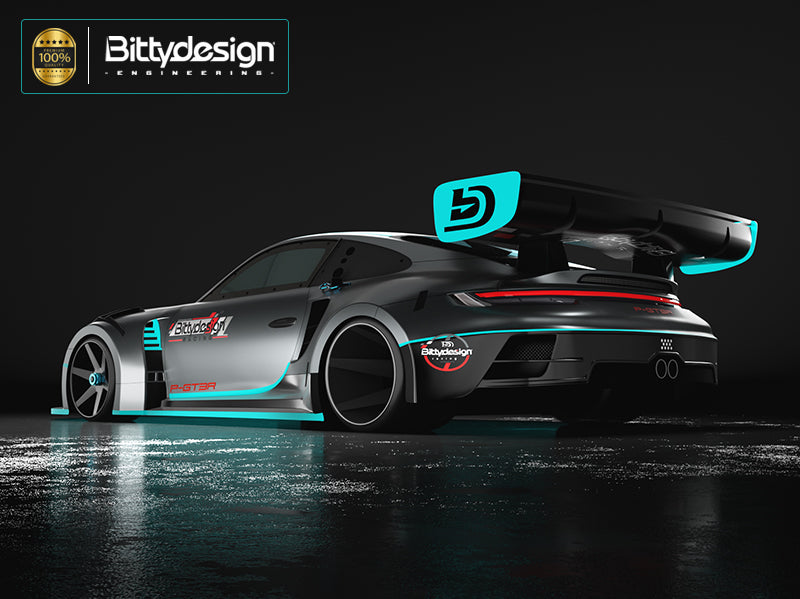 Bittydesign P-GT3R 1/12 GT12 Onroad Body Shell  - BDGT12-PGT3R