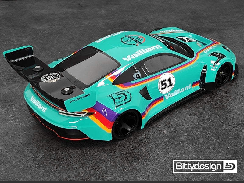Bittydesign P-GT3R 1/12 GT12 Onroad Body Shell  - BDGT12-PGT3R