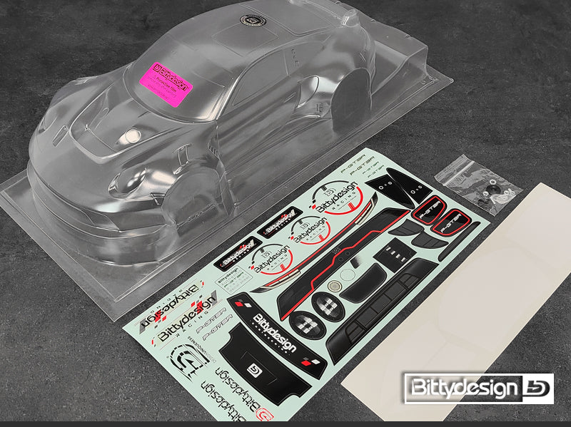 Bittydesign P-GT3R 1/12 GT12 Onroad Body Shell  - BDGT12-PGT3R