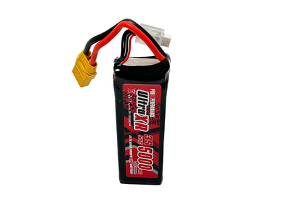 Pink Ultra XR LiPo 3S 11.1V-5000-50C (Multi) LP 139x45x25mm 340g Soft