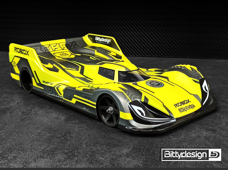 Bittydesign ROBOX 1/12 Pan Car Body - Light & Ultra Light Weight - BD12-RBX
