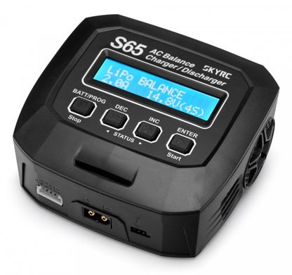 SkyRC S65 Charger 240VAC 65W 6A - SK100152-02 - RCXX - RC Racing Shop | RC Models | Tuning & Spare Parts for Professionals