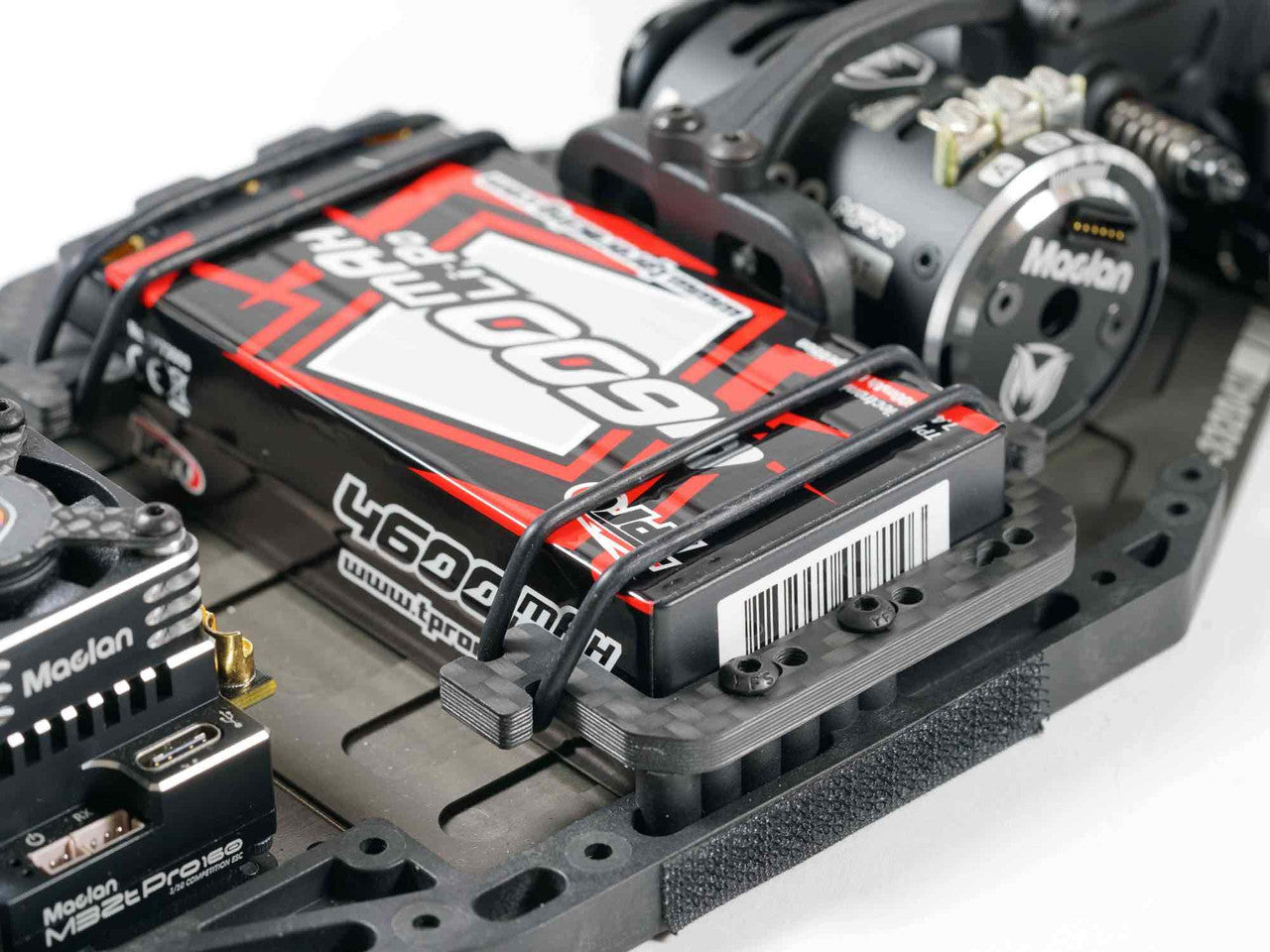 SWORKz Pro-composite Carbon Fiber Lightened Holder Battery Case(1) - RCXX - RC Racing Shop | RC Models | Tuning & Spare Parts for Professionals