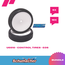 Schumacher SPLINTER - 1/10 2WD TYRES - YELLOW - PRE-GLUED (2) - U6910 (5-10pcs.) - RCXX - RC Racing Shop | RC Models | Tuning & Spare Parts for Professionals