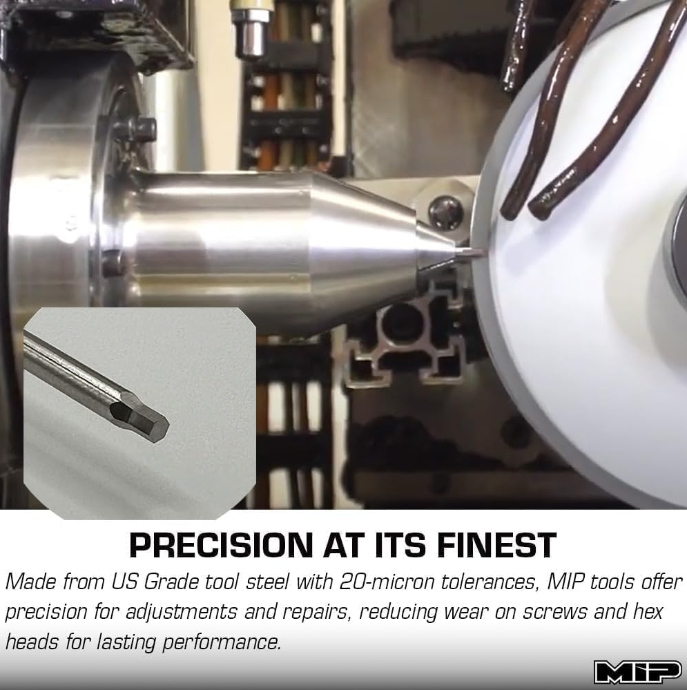 Jeu de clés MIP Gen 2, clés hexagonales de 1,5 mm et 2 mm et tournevis à douille de 7 mm - n° 9620