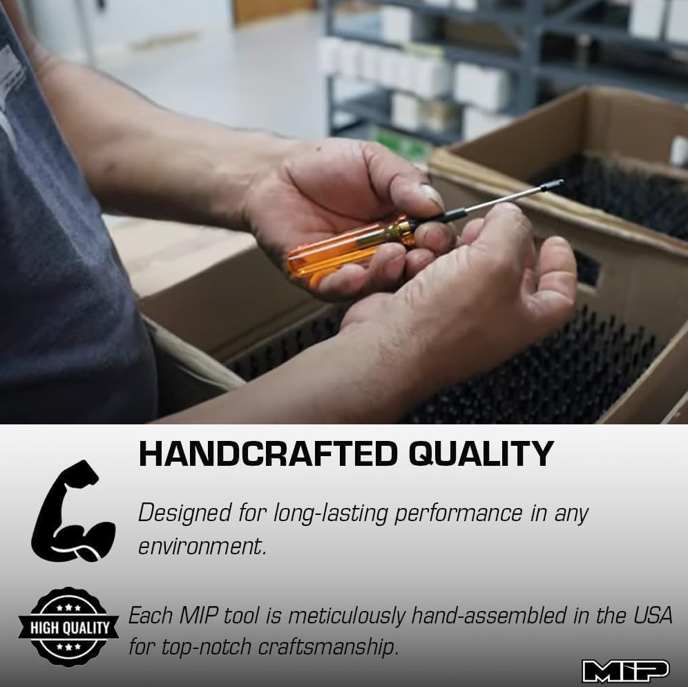 Jeu de clés MIP Gen 2, clés hexagonales de 1,5 mm et 2 mm et tournevis à douille de 7 mm - n° 9620