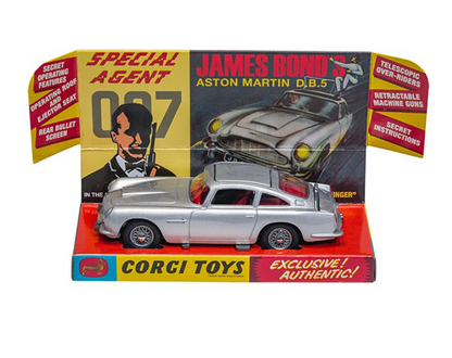 Original James Bond Aston Martin DB5 (Reissue, Silver) - RT26101S